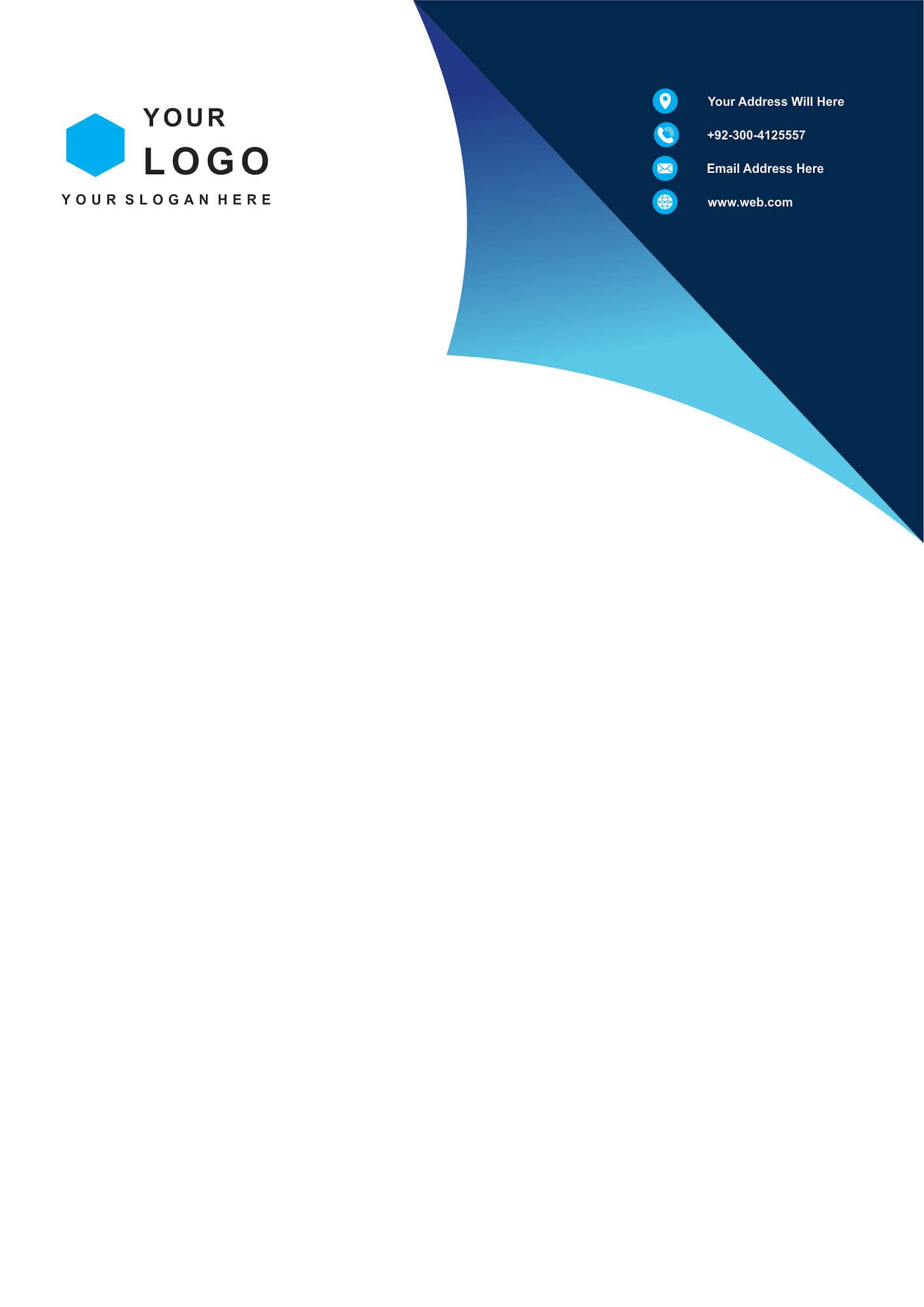 free personal letterhead templates cdr formatपर्सनल लैटर हेड टेम्पलेट