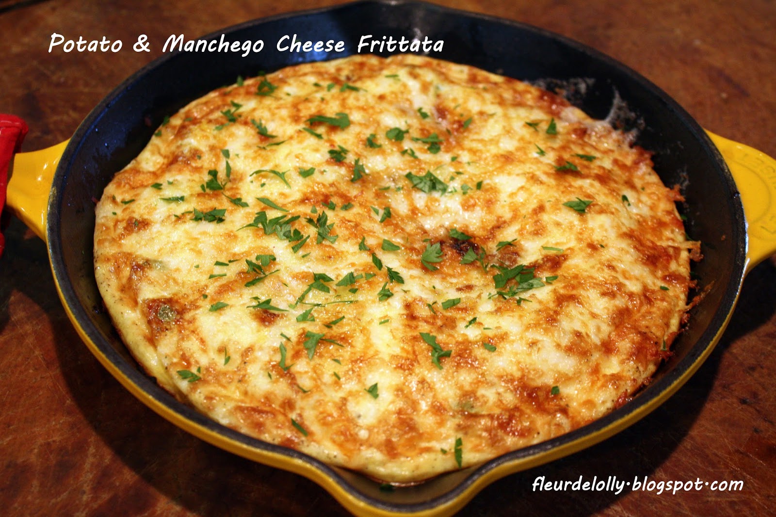 Fleur de Lolly Potato and Manchego Cheese Frittata
