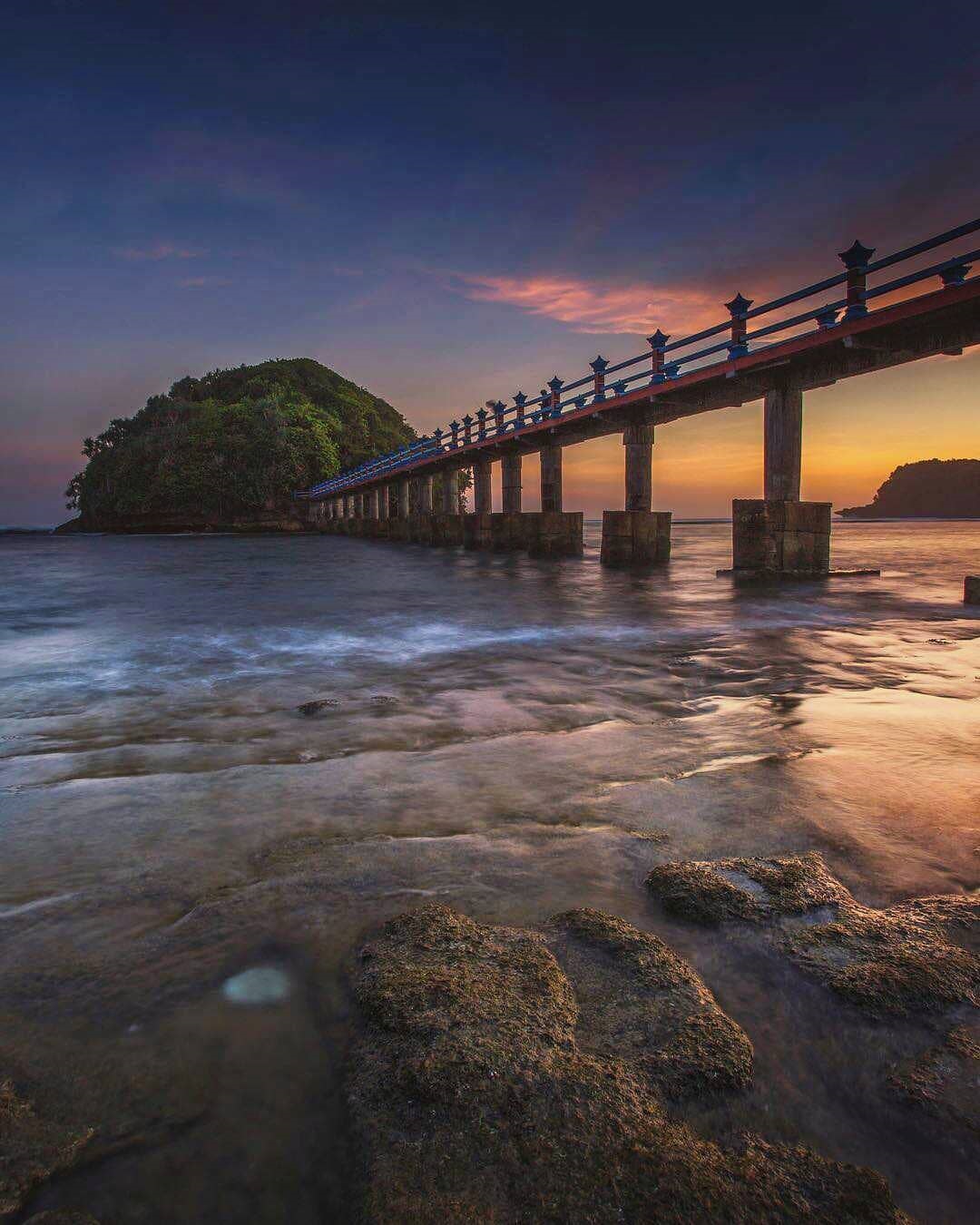 Rute Pantai Jembatan Panjang Malang