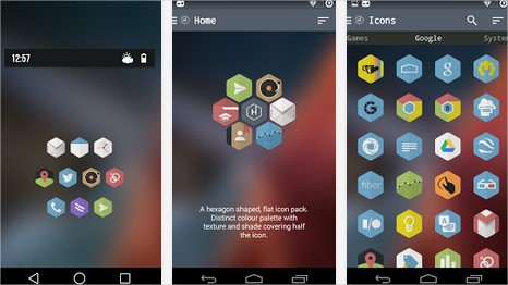 Hexacon Icon Pack v2.0 [APK FULL] Android 2014 - Darkvimp Nic