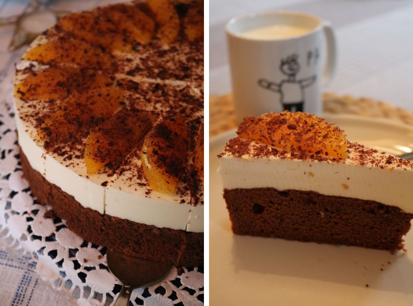 Meine grüne Wiese: Orangen-Schoko-Schmand-Torte Meine grüne Wiese: Orangen-Schoko-Schmand-Torte