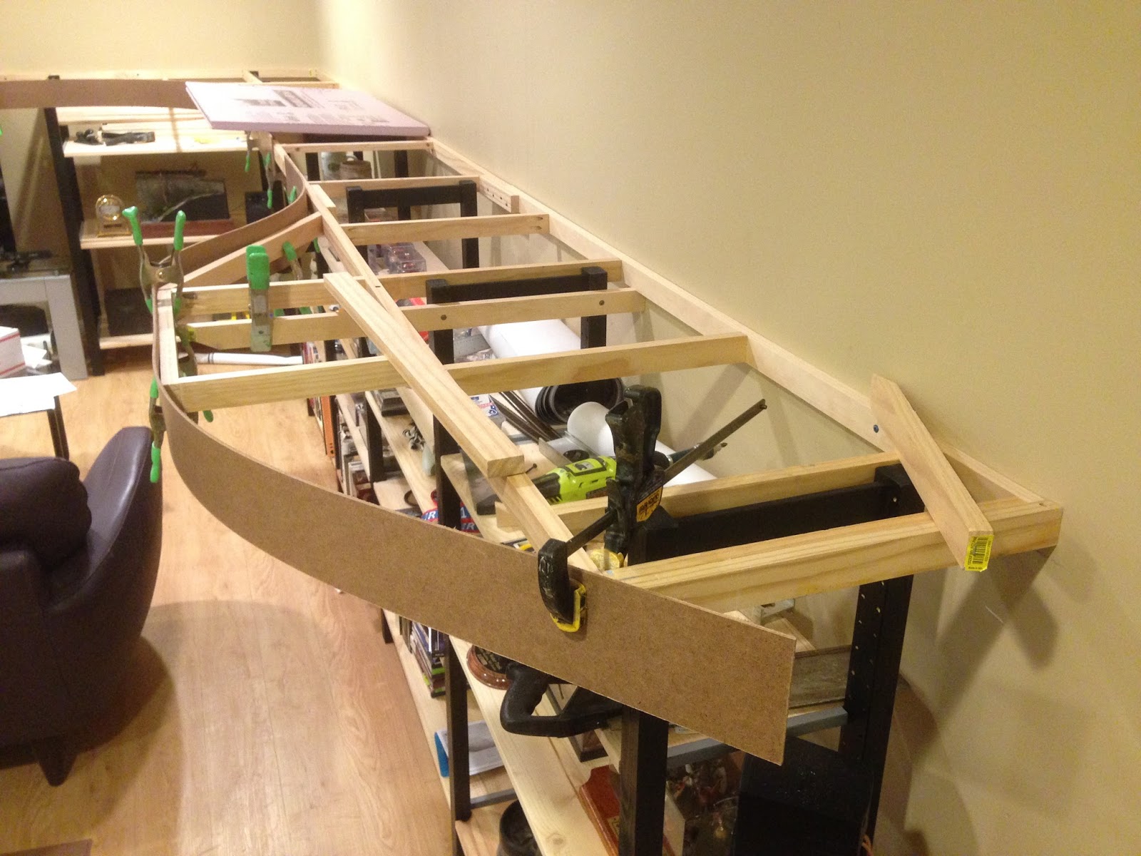 USMRR Aquia Line and other Model Railroad Adventures Bench Work of