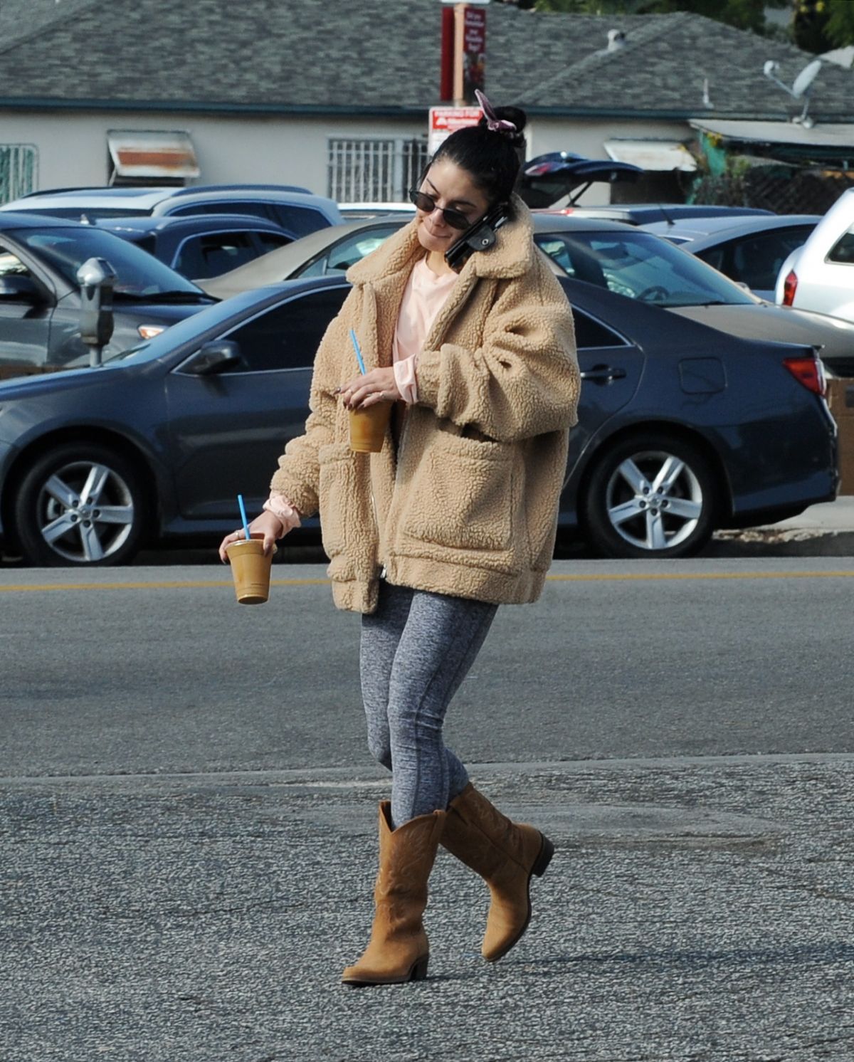 Vanessa Hudgens - running errands in Los Angeles 11/25/2018 – Celeb Central
