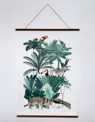 Photowall Jungle poster kinderkamer Stoere jungle poster voor in de kinderkamer Photowall