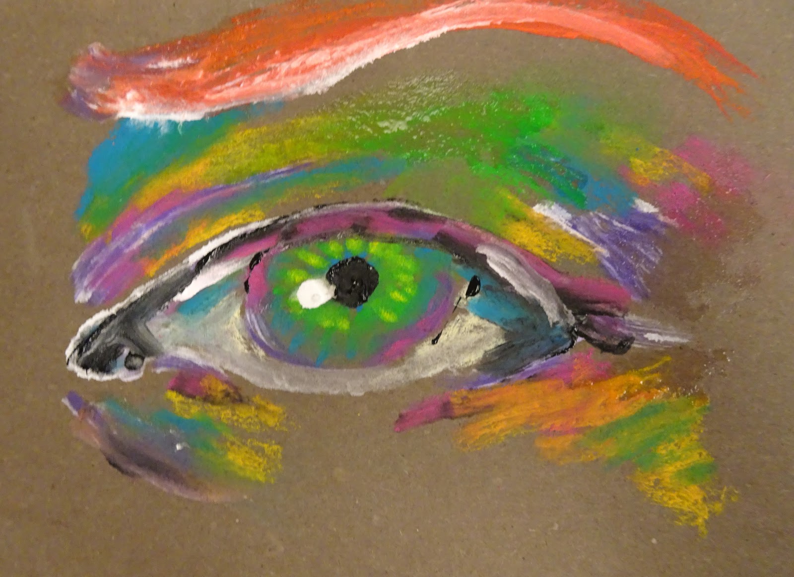 There's a Dragon in my Art Room: Funky Fun with Chalk Pastels