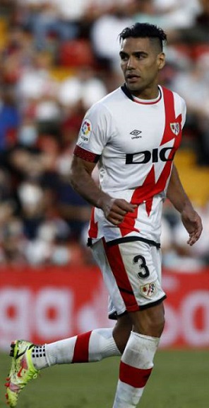 Falcao: tres partidos y tres goles con el Rayo Vallecano