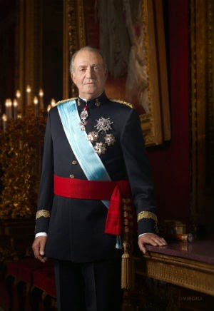 Fotografía oficial del todavía Rey Juan Carlos / Dani Virgili (Casa Real)