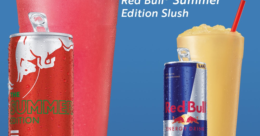 Sonic FREE Red Bull Slush