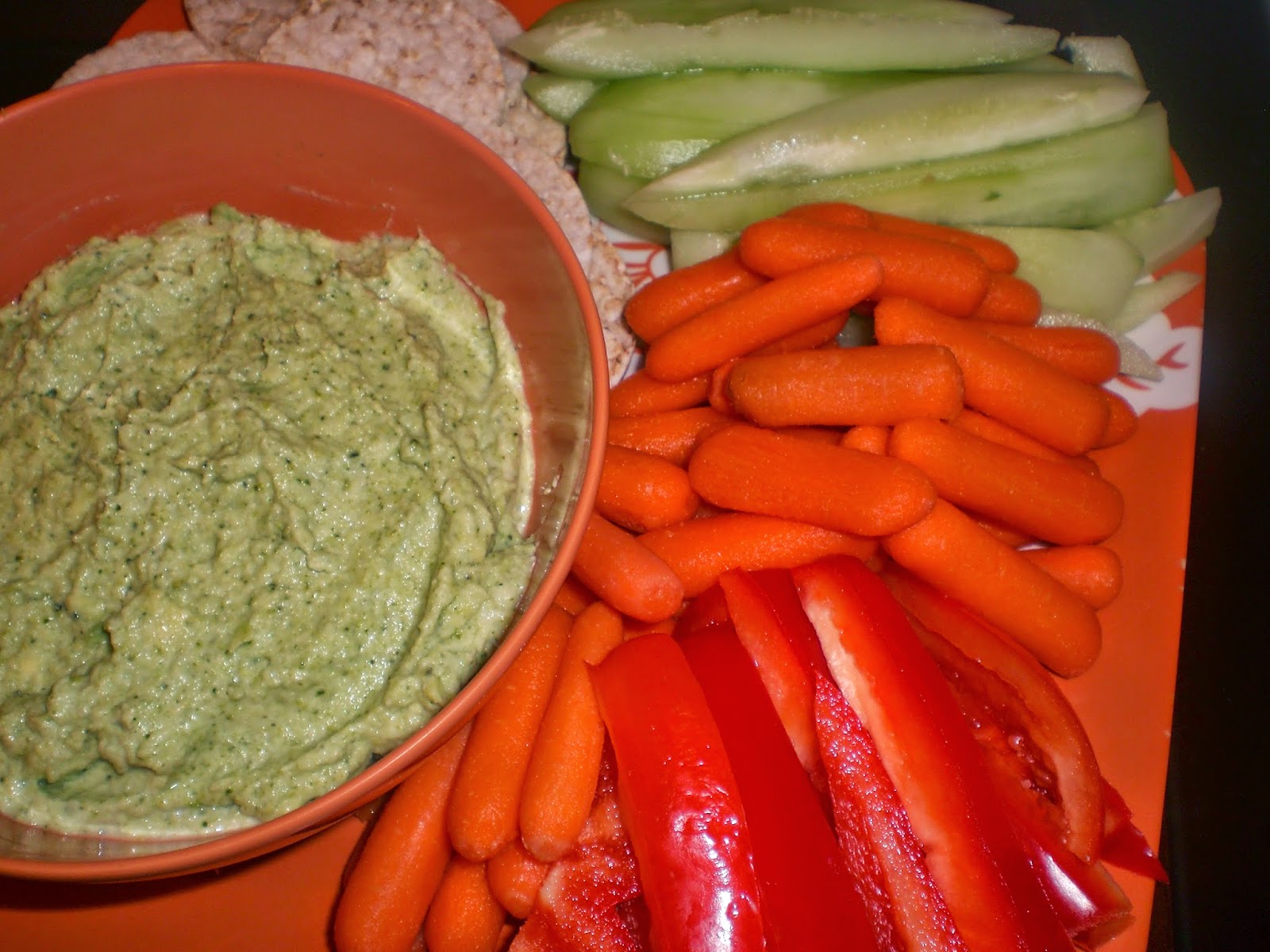 fresh and lite broccoli dip