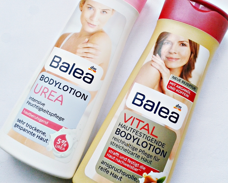 BALEA Vital & Urea body lotions Taupe Candy