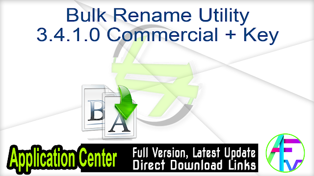 bulk rename utility change date modified