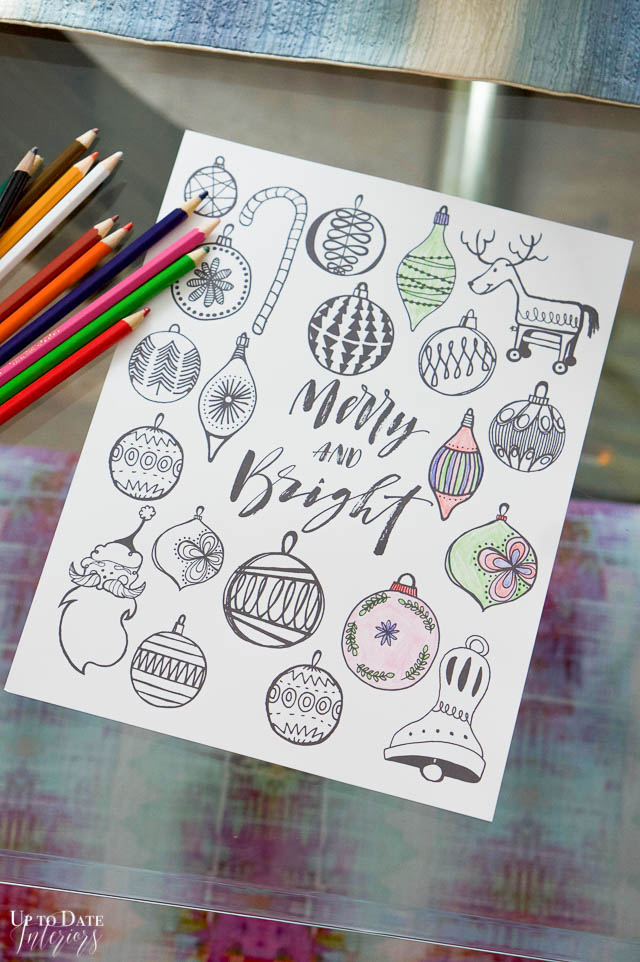 Free printable Christmas coloring pages