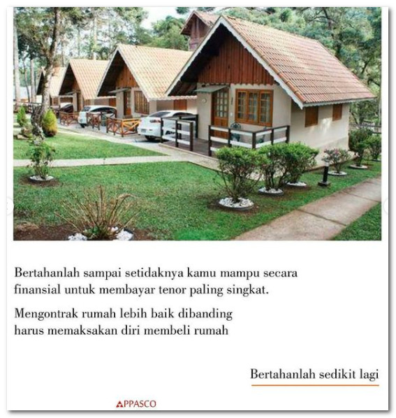 Bertahan sampai mampu finansial Bertahan sampai mampu finansial