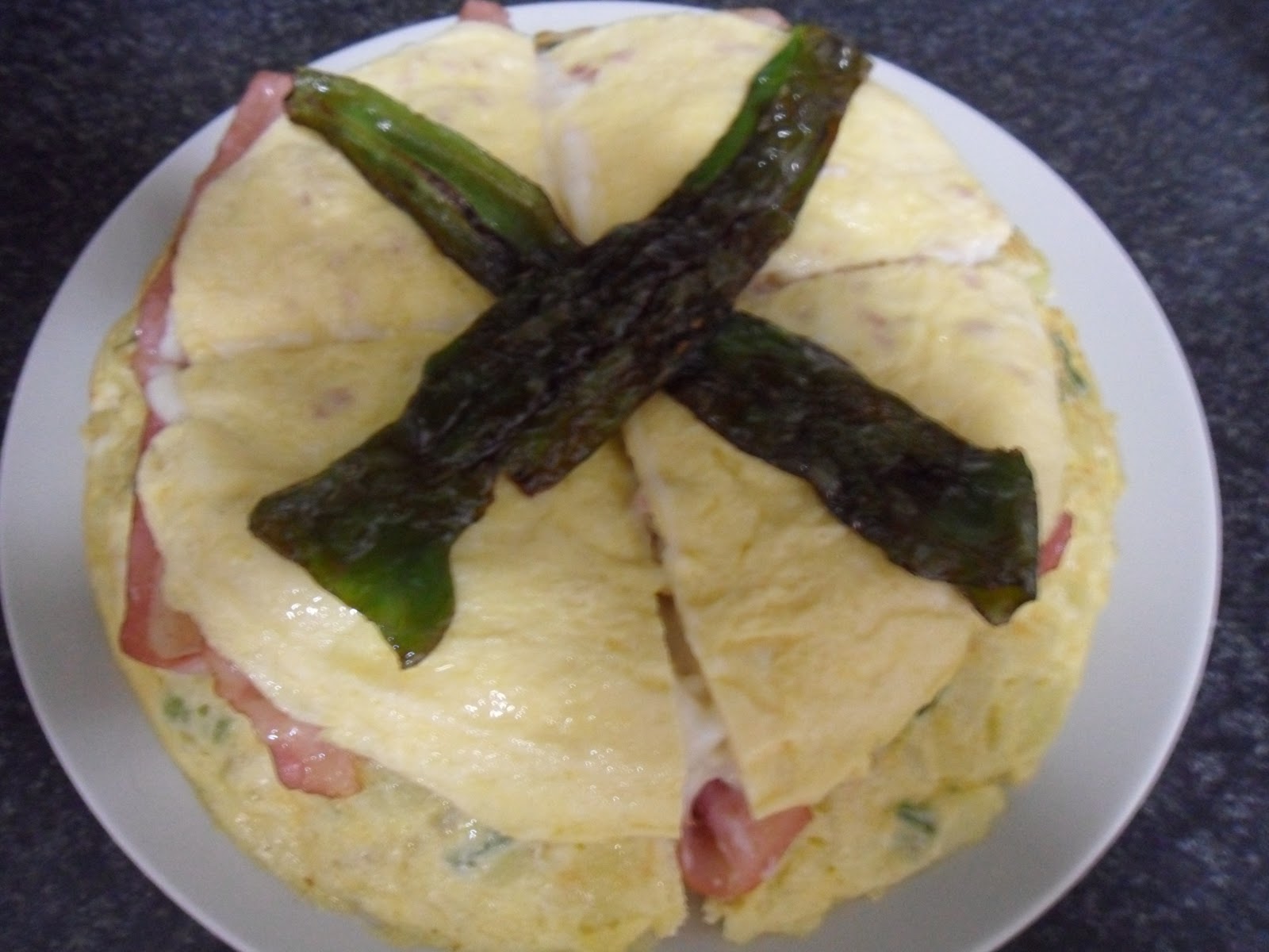 La cocina según Ereaga Tortilla de bacon con bechamel