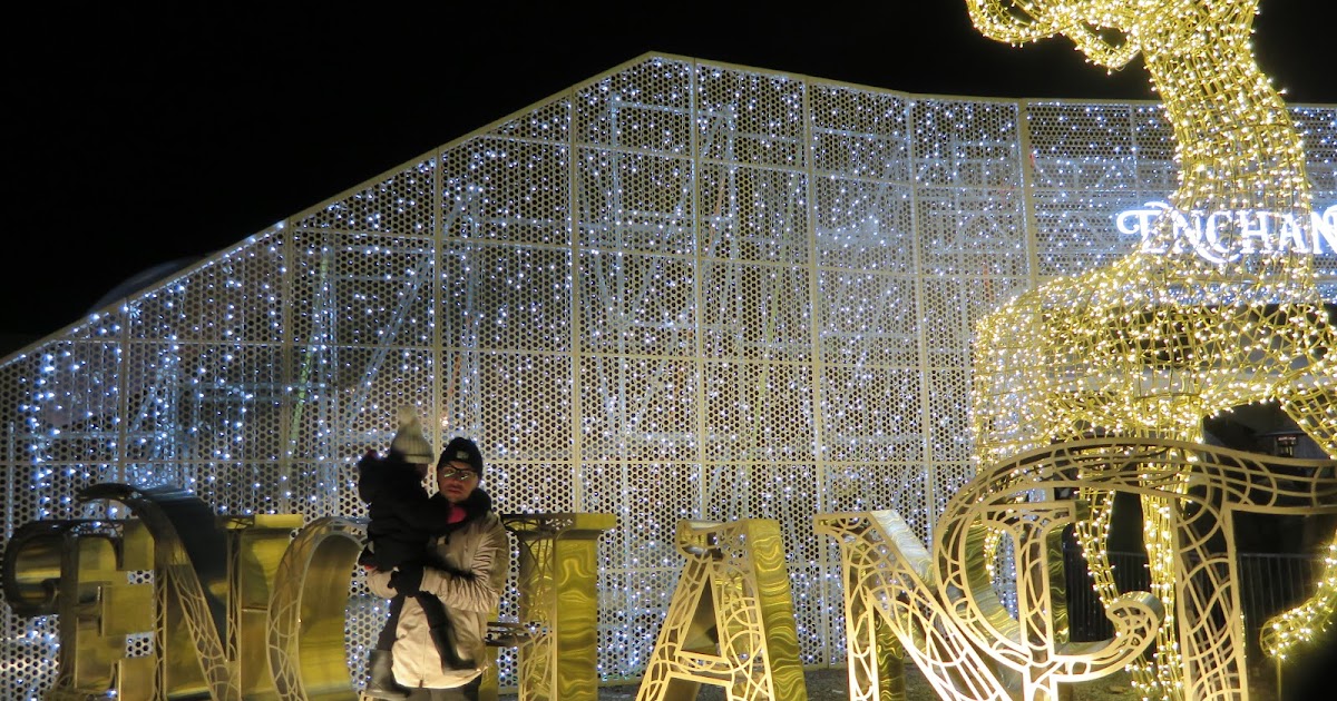 Enchant Christmas Light Maze and Market Vancouver, Canada chichicho