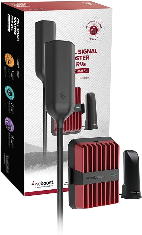 weBoost Drive Reach RV Cell Phone Signal Booster Kit