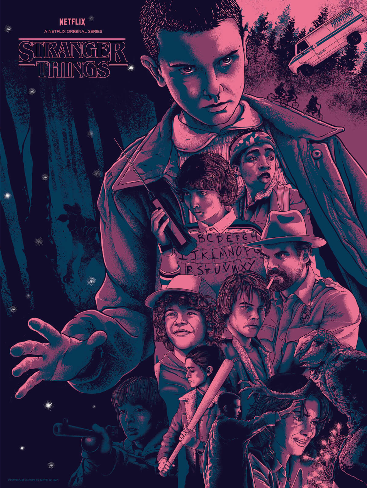 The Geeky Nerfherder CoolArt Stranger Things Print By Nos4a2 Design Through Zavvi The Geeky Nerfherder CoolArt Stranger Things Print By Nos4a2 Design Through Zavvi