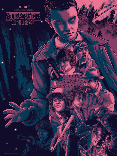 The Geeky Nerfherder: #CoolArt: 'Stranger Things' print by Nos4a2 ...