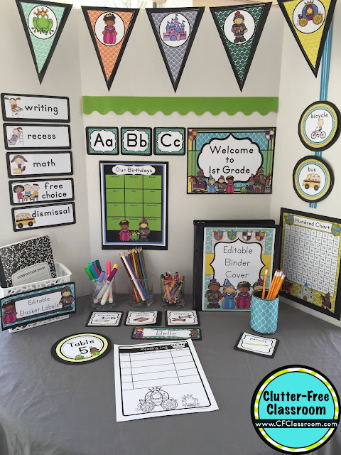 Fairy Tale Themed Classroom Ideas Printable Classroom