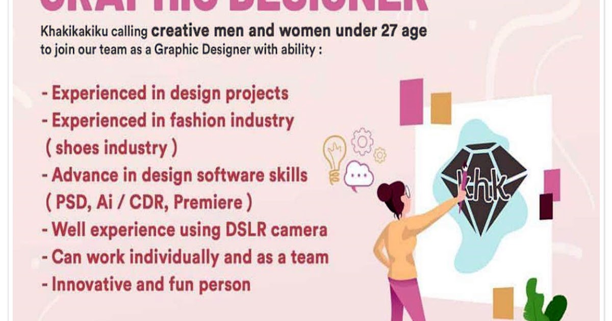 Lowongan Kerja Graphic Designer Khakikaiku.com - Loker Bandung Hari Ini