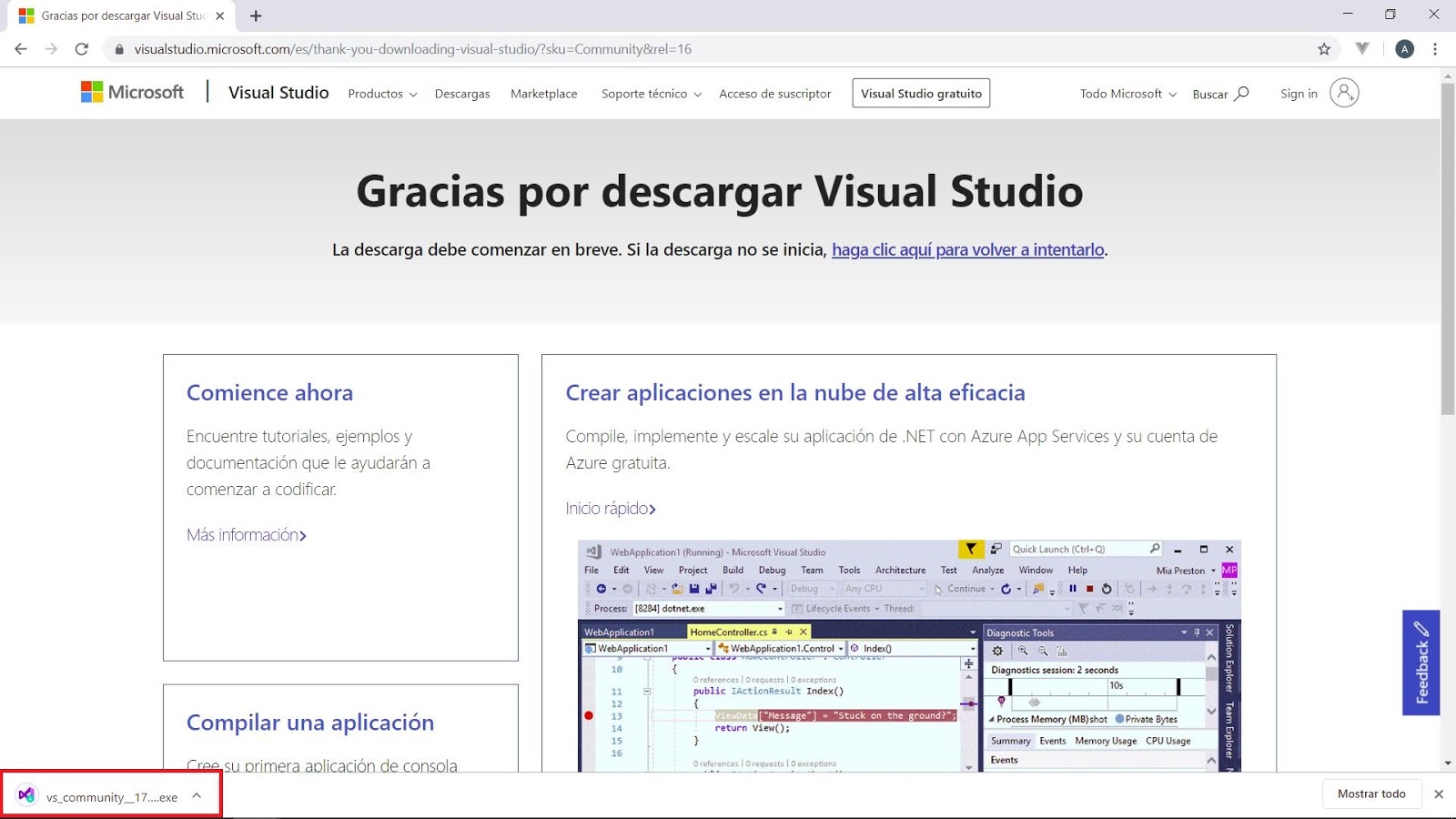 Descarga e instalación de Microsoft Visual Studio 2019 www.IncanatoIT