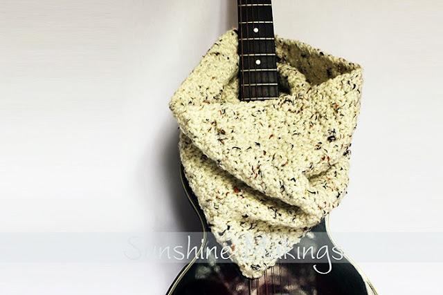 easy crochet cowl pattern : sunshine makings