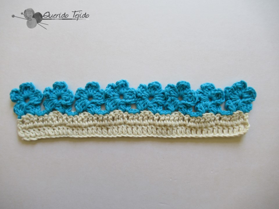Querido Tejido: Borde de Flores a crochet