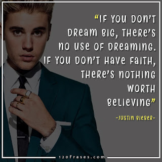 7 Justin Bieber Quotes with picture
