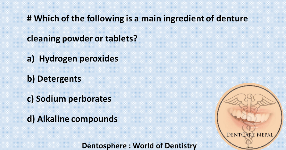 Dentosphere World of Dentistry Denture Cleaning Powder