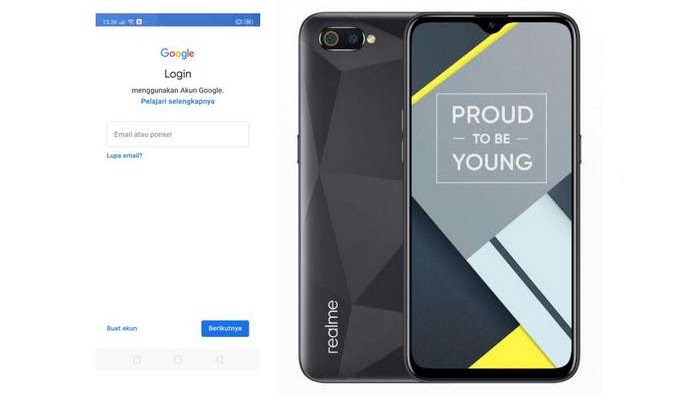 Cara buat akun google realme