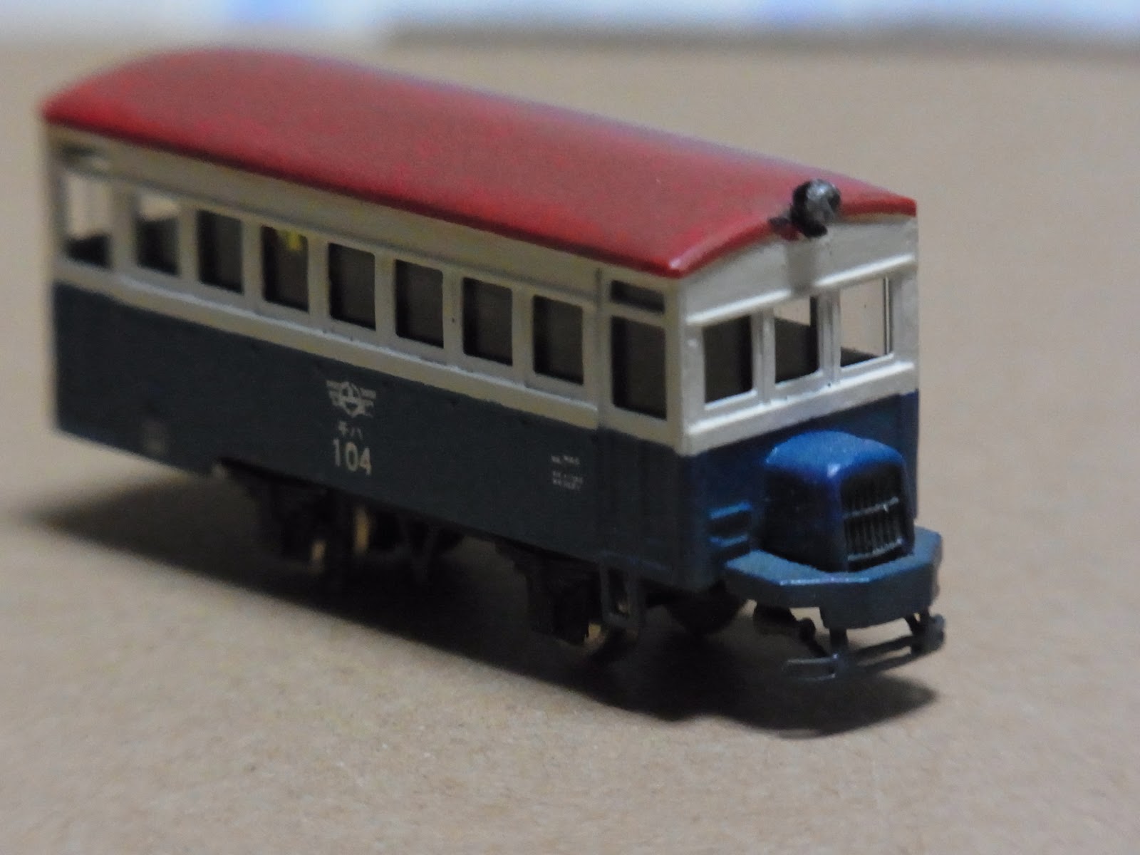 ワールド工芸 九十九里鉄道キハ103気動車トータルセット Nナロー