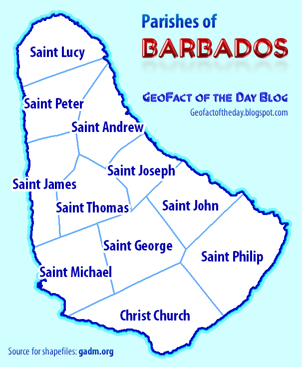 Barbados Parishes 