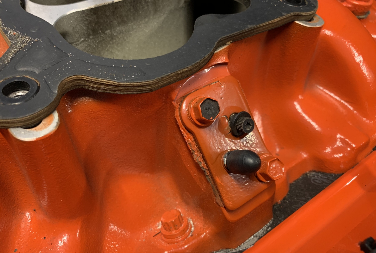 1976 Corvette Stingray Restore, Repair, Detail DIY Choke BlockOff Plate