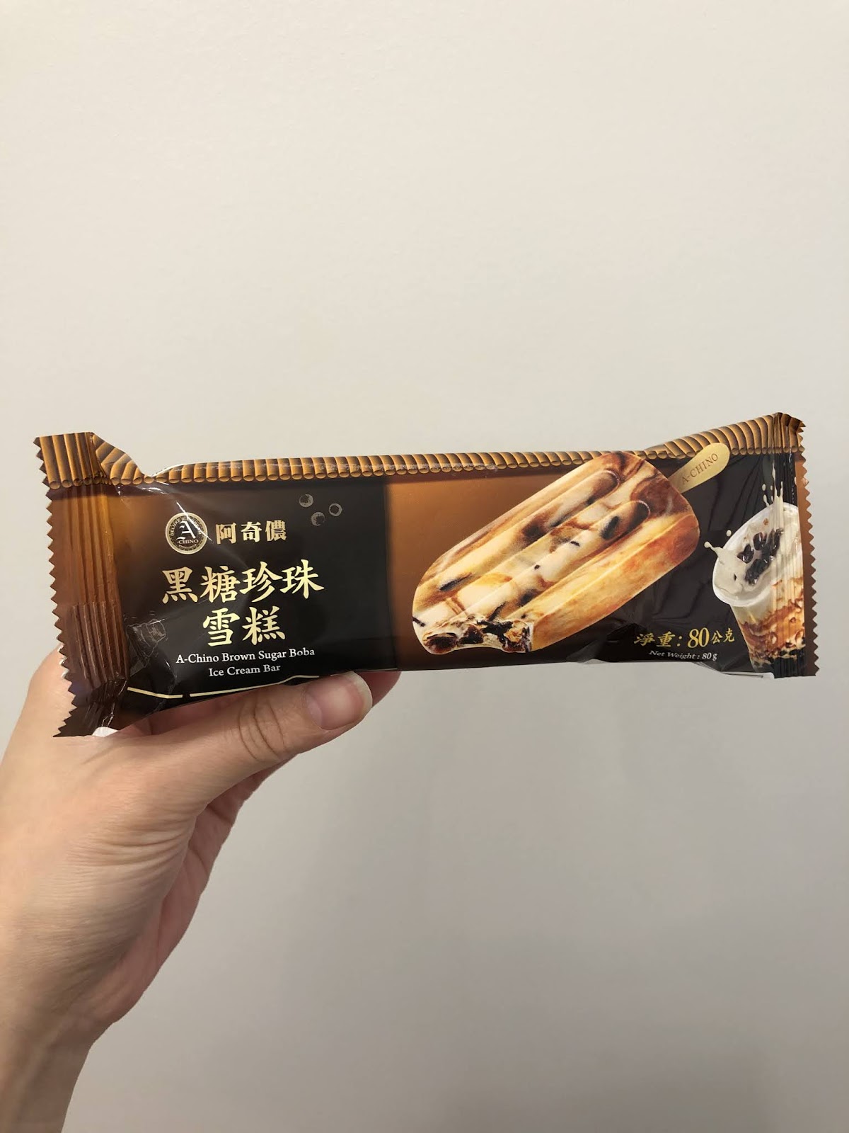 DAFYNE ME BELLA AChino Ice Cream Bars (Brown Sugar Boba, Oolong Tea