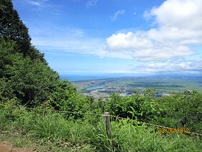 角田山　観音堂　ランチタイム