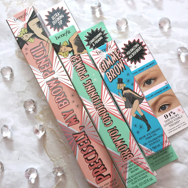 New Benefit Brow Products - A Review 