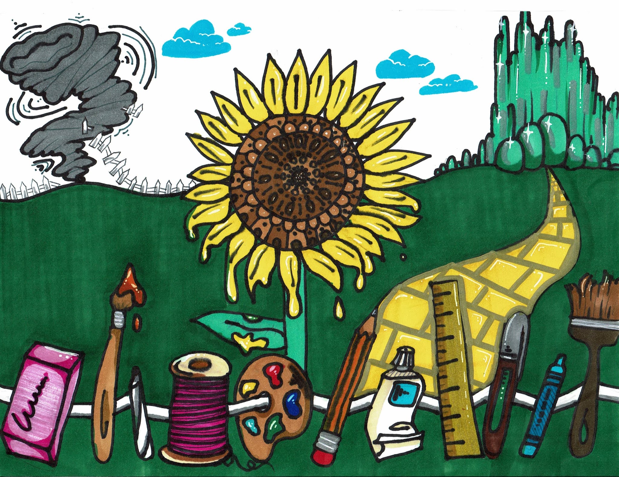 Kansas Art Education Association Youth Art Month Flag Winners Announced!