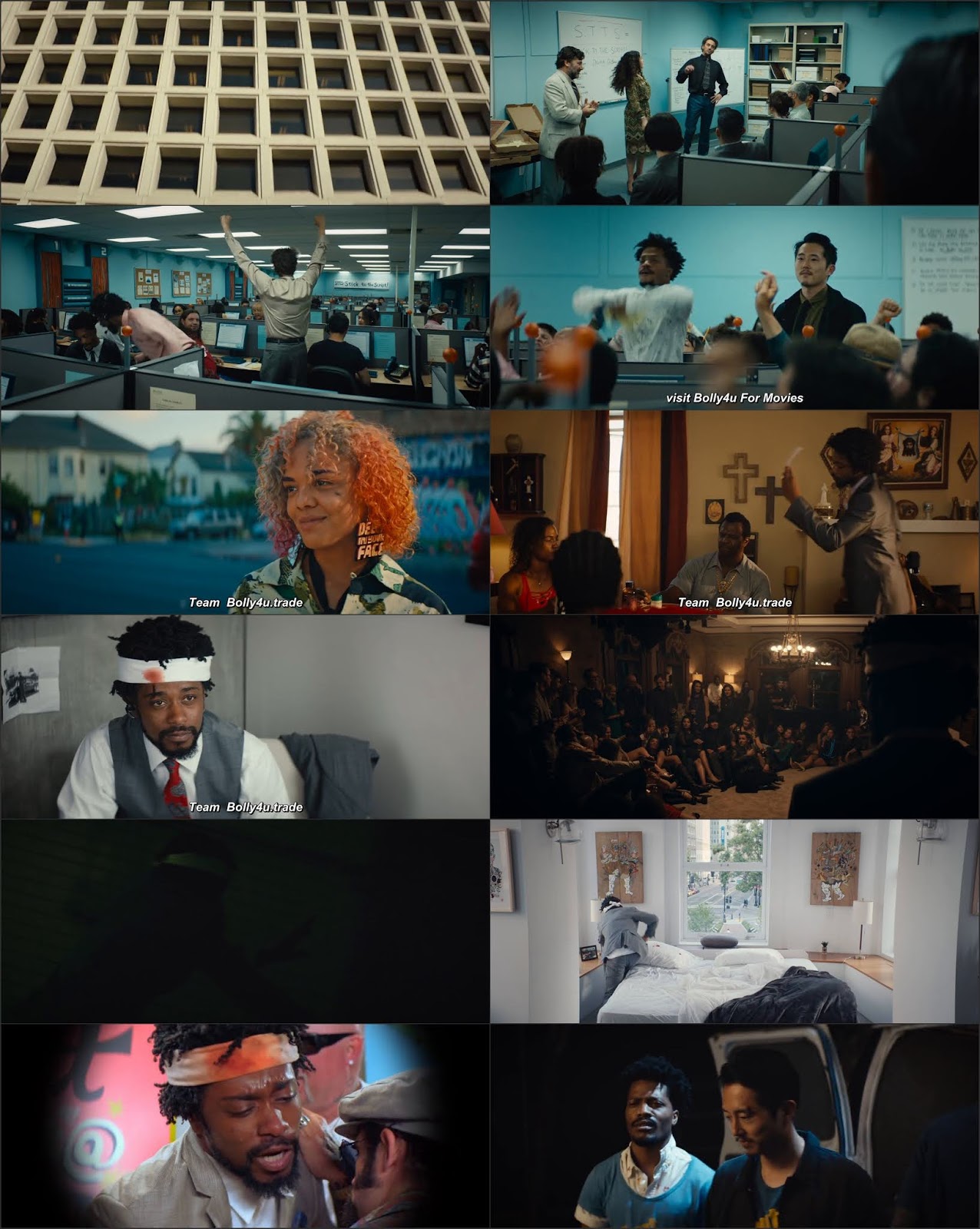 Sorry To Bother You 2018 BRRip 400MB Hindi Dual Audio 480p Download