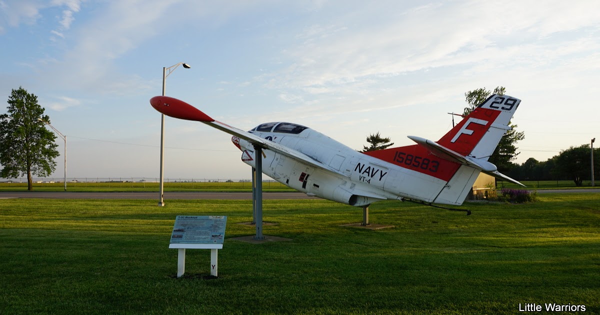 Little Warriors Grissom AFB gate guards