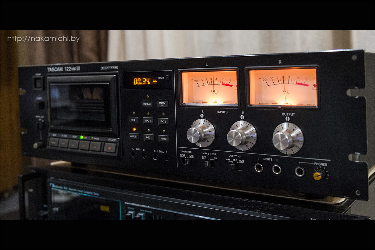 Vintage Audio TASCAM 122 MkIII Stereo Cassette Deck