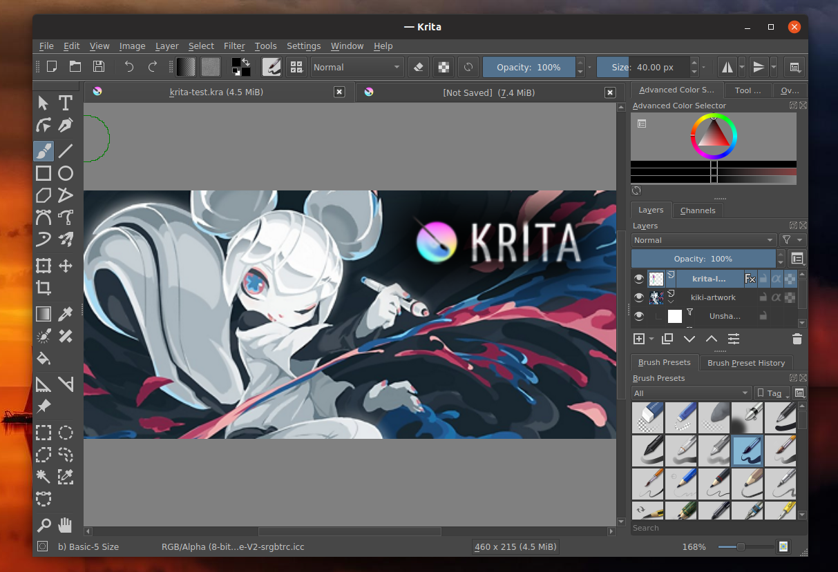 Krita версии. Krita программа для рисования. Крита графический редактор. Интерфейс программы Krita. Крита для рисования.