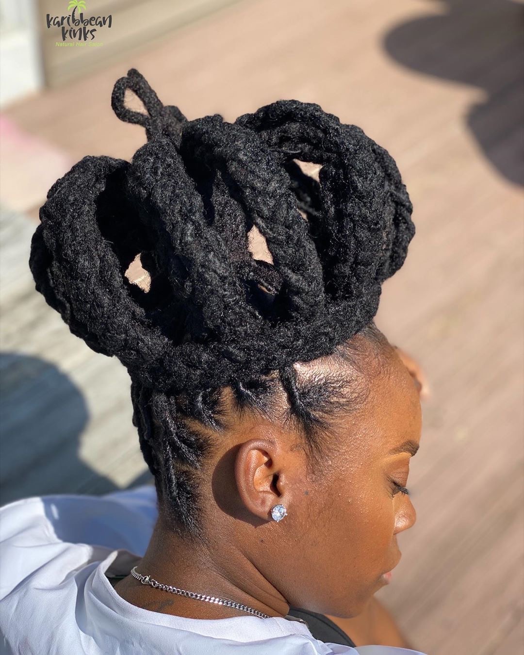 over kunst Drik DIVASNAP.COM: LOC UP YOUR CROWN: I JUST CAN'T GET ENOUGH OF THIS  CROWN...STYLED BY LOCTICIAN SHERELLE HOLDER... She Did That!...  {Photos/Video}