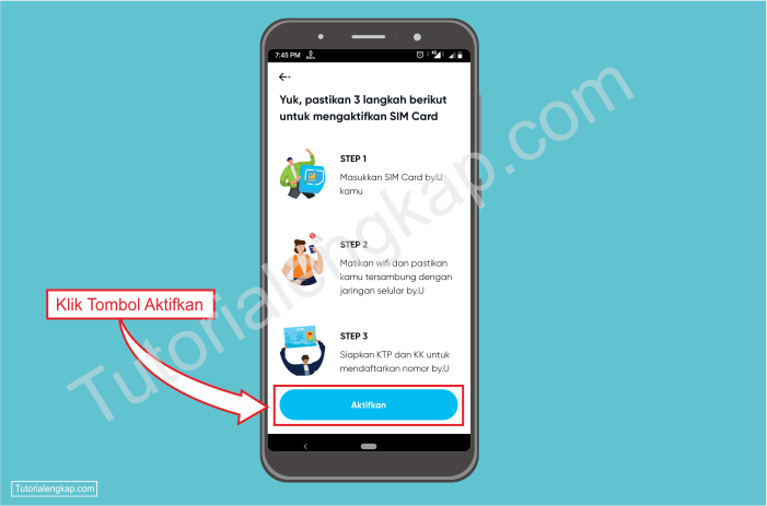 Tutorialengkap 2 Cara Mudah Aktivasi SIM Cart atau Kartu By.U Secara Online