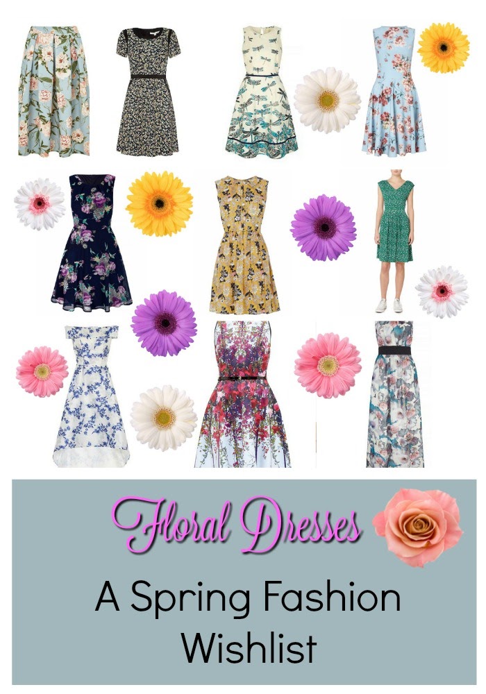 , Spring Fashion Wishlist:  Floral Dresses #SS16