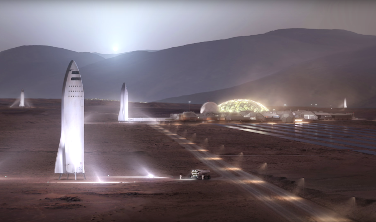 Проект поселения на Марсе
