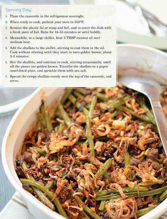 Creamy Beef & Green Bean Casserole with Pearl Onions