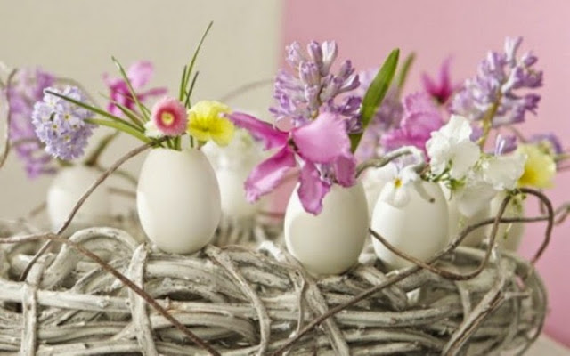 Πασχαλινά στεφάνια Easter wreaths