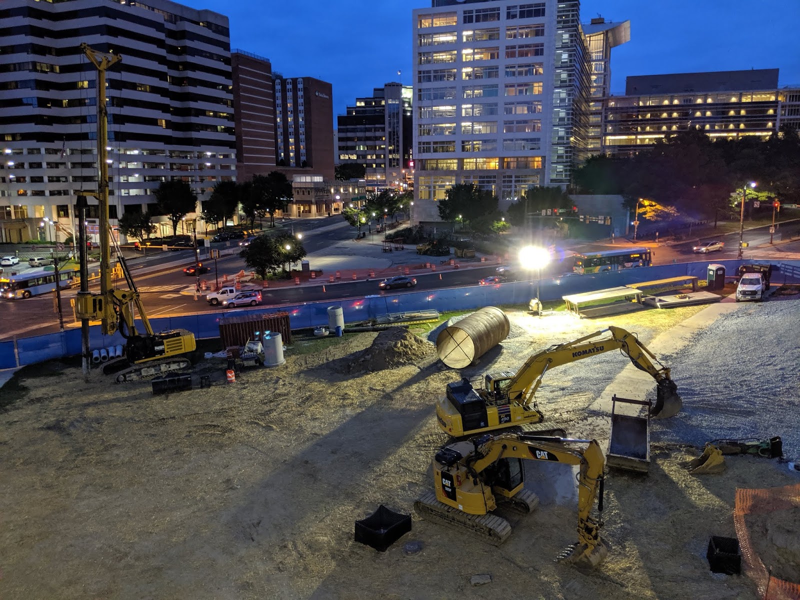 East MoCo Purple Line construction ramps up at Silver