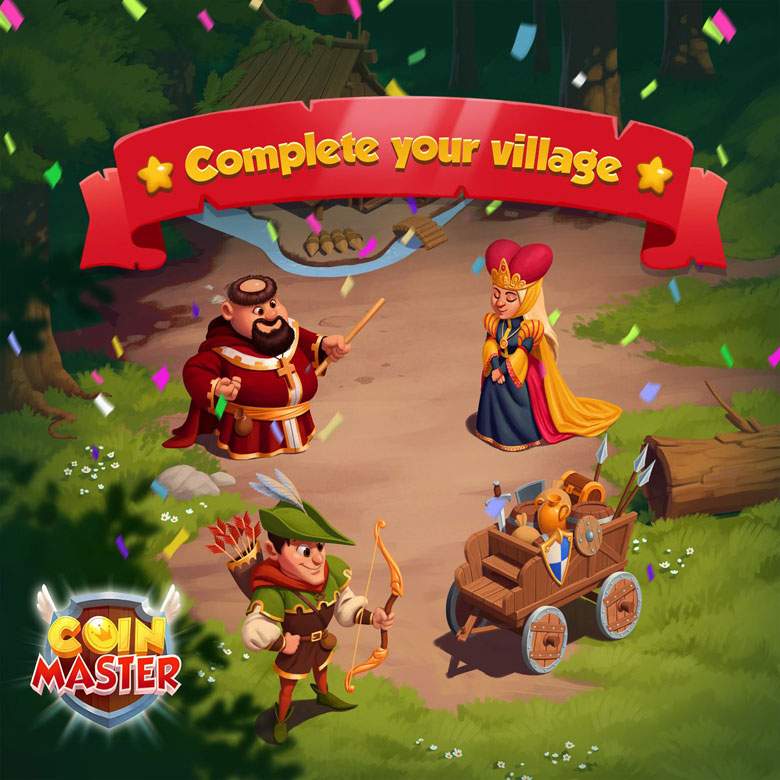 Coin Master Villages Cost Coins To Build