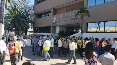 IMSS Sonora participa en macrosimulacro Nacional 